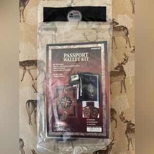 Tandy Leather Factory Passport Wallet Kit